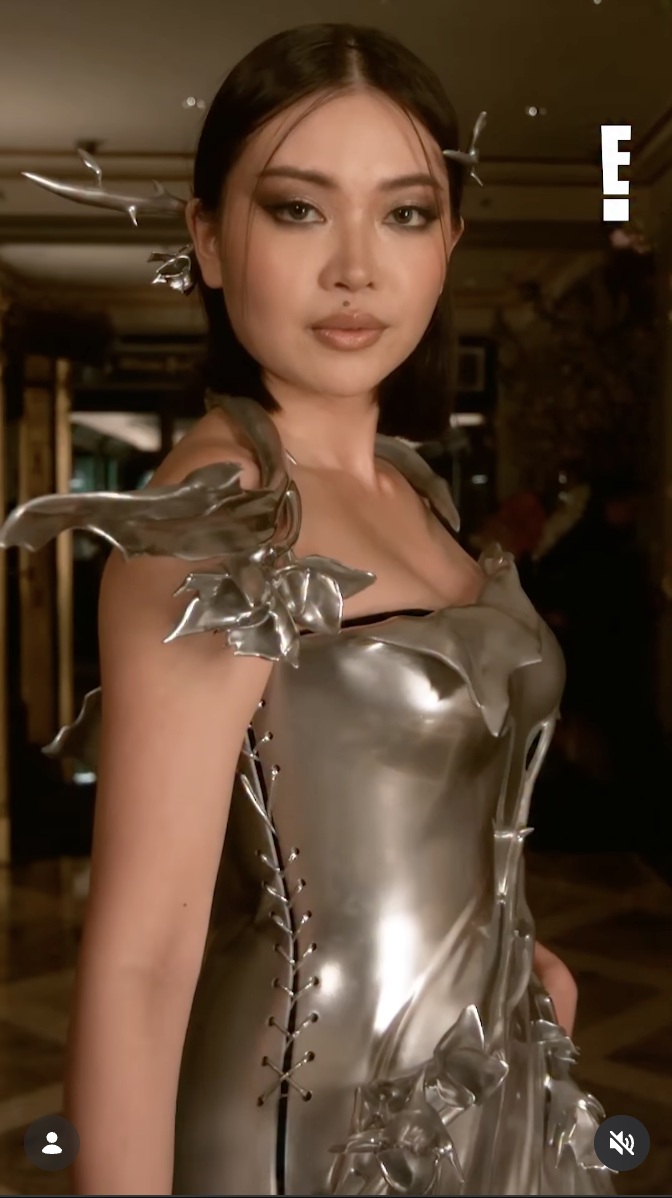 Grace Ling before the Met Gala